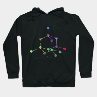 Diamond molecule Hoodie